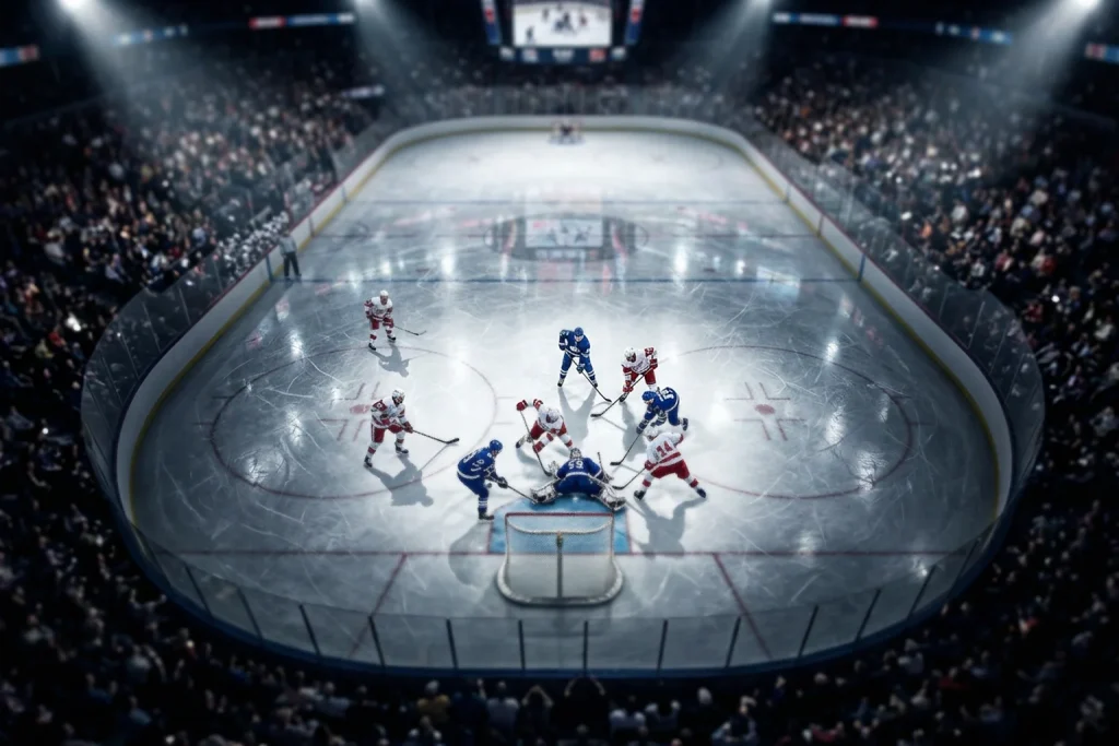 Tipos de apuestas en la NHL y mercados de hockey sobre hielo